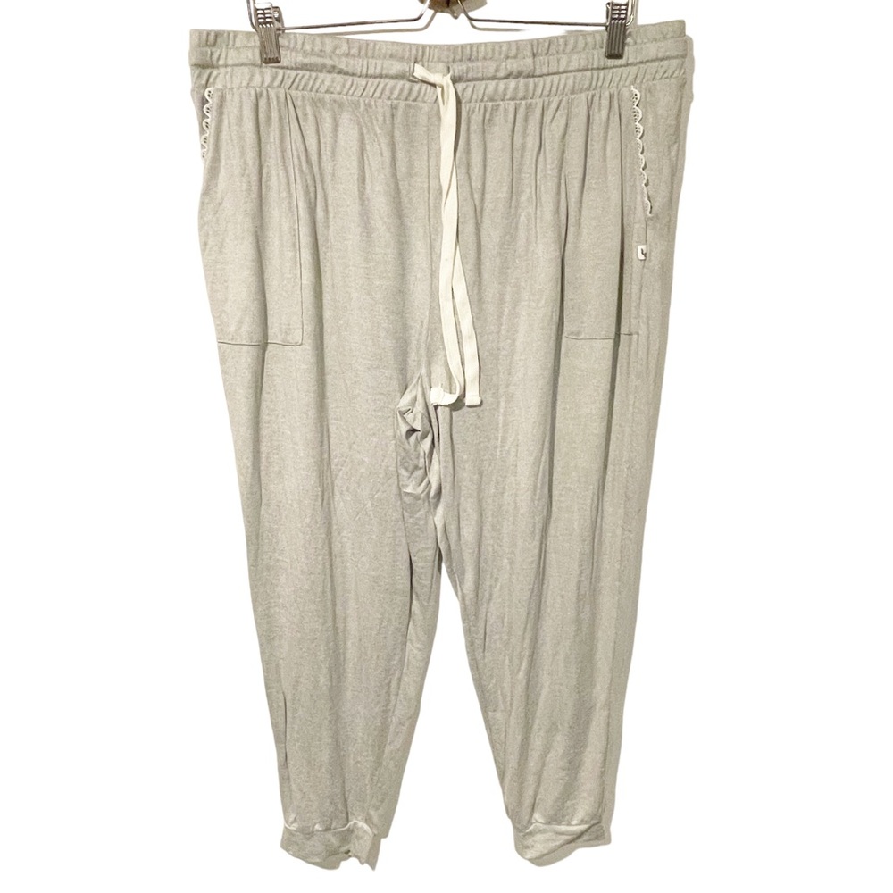 Koolabura Ugg Plus Size Petite 2X Grey Pull On‎ Sleepwear Lounge Jogger Pants